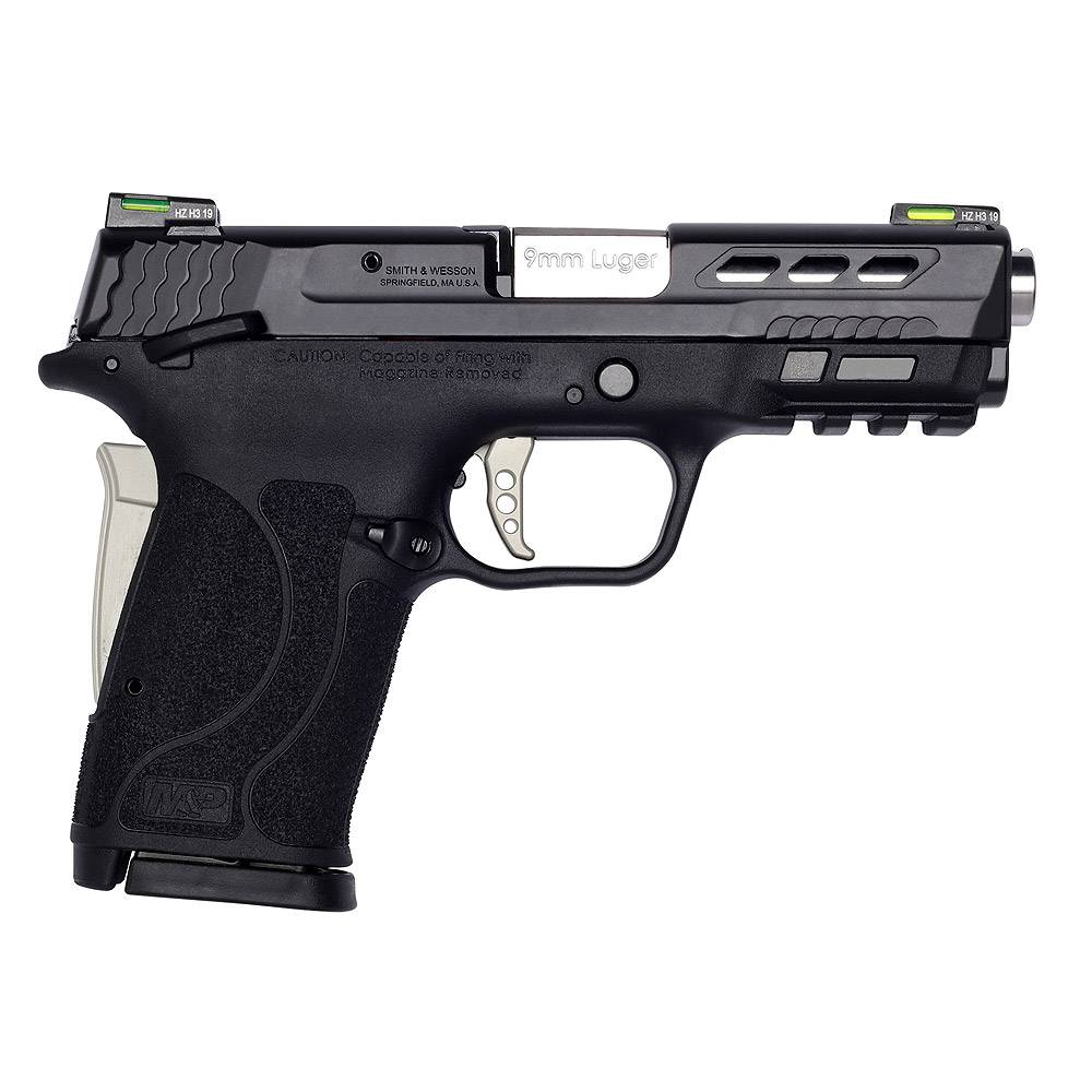 Smith & Wesson M&P Shield EZ Performance Center Silver Safety 9mm 13225-img-0
