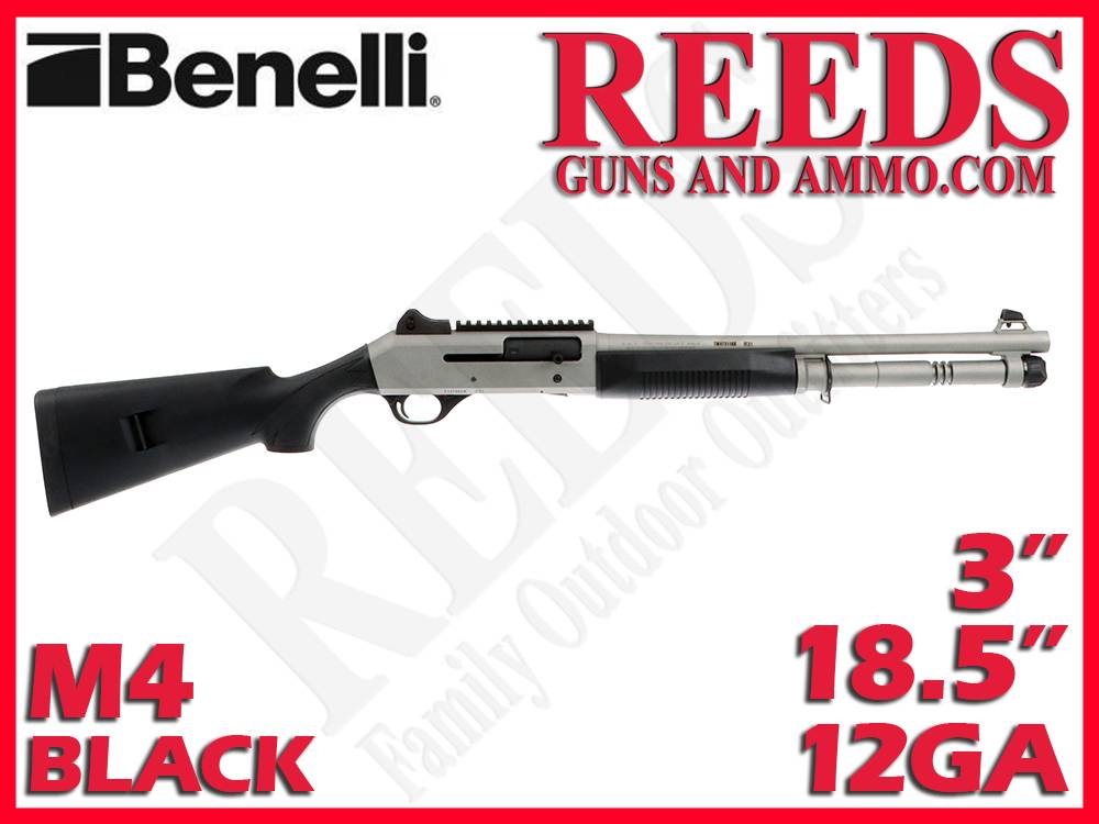 Benelli M4 H2O Tactical Black Titanium 12 Ga 3in 18.5in 11795-img-0