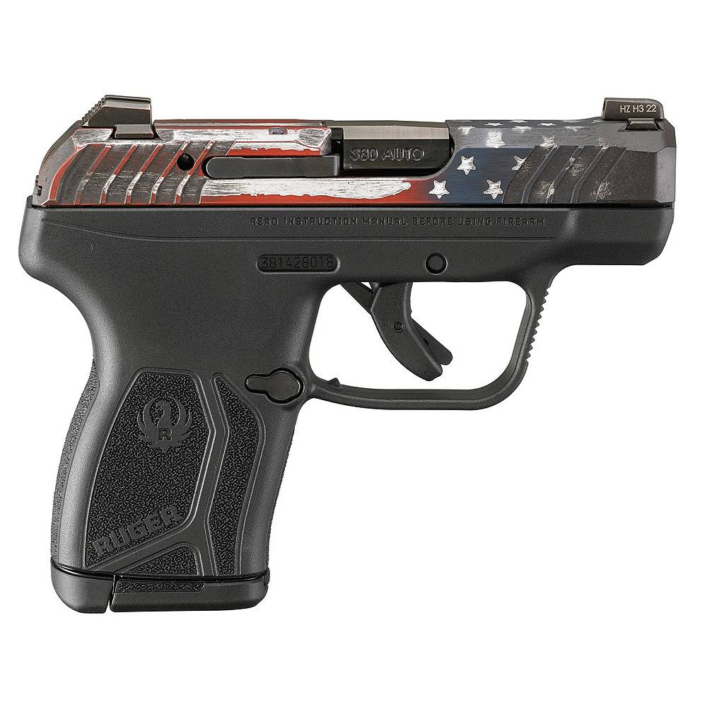 Ruger LCP Max American Flag 380 ACP 2.8in 1-10Rd Mag 13745-img-0