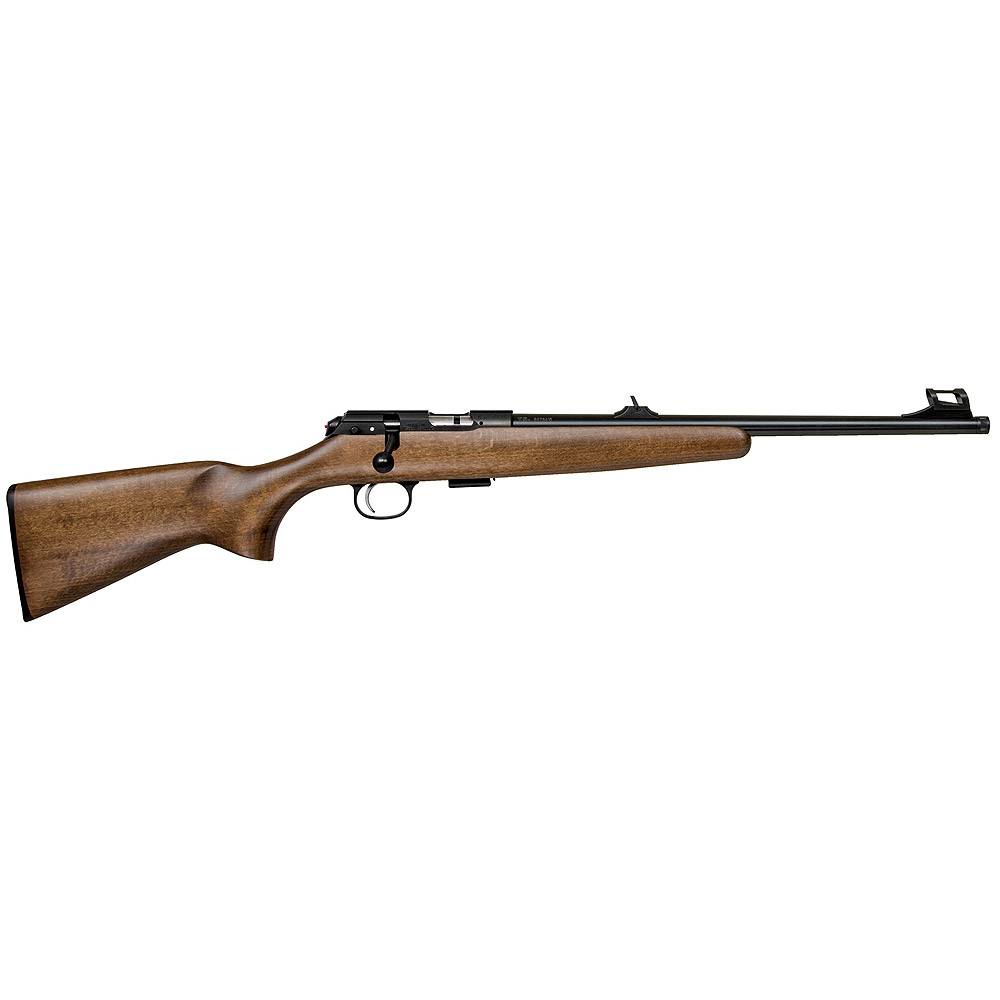 CZ USA 457 Scout Youth Beechwood Blued 22 LR 16.5in 02335-img-0