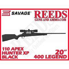 Savage 110 Apex Hunter XP Vortex 3-9x40 Scope Black 400 Legend 20in 58130