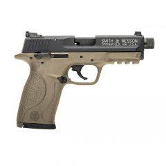 Smith & Wesson M&P 22 Compact FDE Threaded Barrel 22 LR 3.6in 2-10Rd 10242