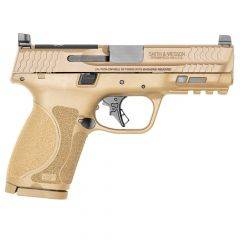 Smith & Wesson M&P 9 Compact M2.0 OR NTS FDE 9mm 4in 2-15Rd Mags 13572