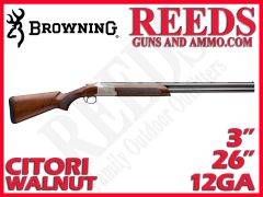 Browning Citori 725 Field Walnut 12 Ga 3in 26in 0181653005