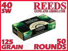 Federal 40SW 125GR FRANGIBLE RHT 50RDS BC40P1