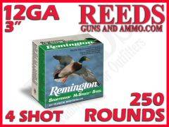 Remington Sportsman Hi-Speed Steel 12 Ga 1-1/8oz 4 Shot 3in 20981