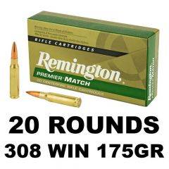 Remington Premier Open Tip Match 308 Win 175 Grain 21486