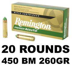 Remington Premier Accutip 450 Bushmaster 260 Grain 27943