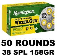 Remington 38SP LEAD RN 158GR 50RDS 22281
