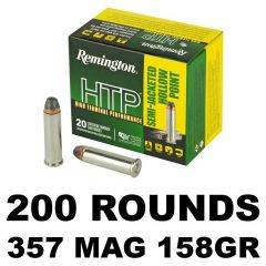 Remington SJHP 357 MAG 158 Grain 200Rd 22231