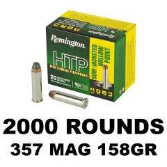 Remington SJHP 357 MAG 158 Grain 2000Rd 22231