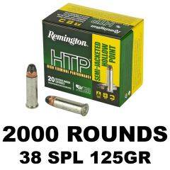 Remington High Terminal Performance 38 SPL 125 Grain 2000Rd 22303