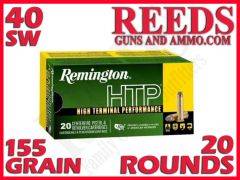Remington 40SW JHP 155GR 20RDS 22306