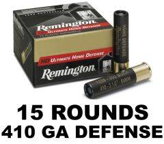 Remington 410GA ULT DEFENSE 2-1/2IN 000 BUCK 15RDS 20697