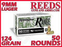 Remington 9MM LUGER 124GR FMJ RANGE HANDGUN R27780