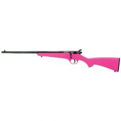 Savage Rascal Left Hand Pink Youth 22LR 16.12in 13844 