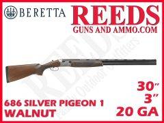 Beretta 686 Silver Pigeon I Walnut 20 Ga 3in 30in J686FK0