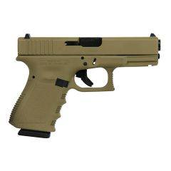 Glock 19 Gen 3 FDE 9mm 4.02in 2-15Rd Mags UI1950203FDE