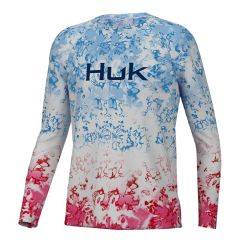 Huk Youth Pursuit Fin Fade LS 