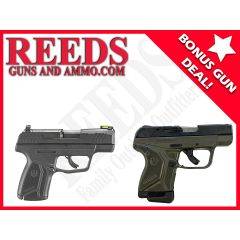 Ruger Max-9 Black 9mm 3.12in 2-10Rd & LCP II OD Green 22 LR 3501-13731