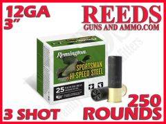Remington Sportsman Hi-Speed Steel 12 Ga 3in 3 Shot 1-1/4oz 20795