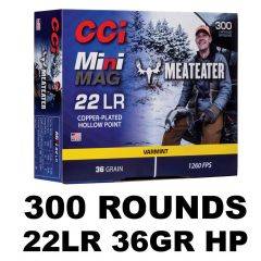CCI 22 LR MINI MAG HP MEAT EATER 36GR 300RDS 962ME 