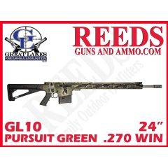 Great Lakes Firearms & Ammo GL10 Pursuit Green 270 Win 24in GL10LA270SSPGRN