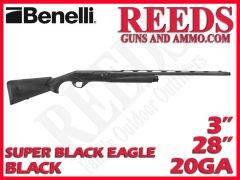 Benelli Super Black Eagle 3 Black 20 Ga 3in 28in 10341