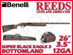 Benelli Super Black Eagle 3 Bottomland Camo 12 Ga 3-1/2in 26in 10350