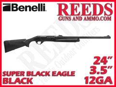 Benelli Super Black Eagle 3 Slug Shotgun Black 12 Ga 3in 24in 10379