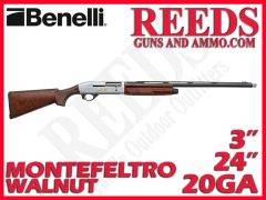 Benelli Montefeltro Silver Featherweight Walnut 20 Ga 3in 24in 10819