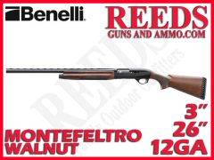 Benelli Montefeltro Left Hand Walnut 12 Ga 3in 26in 10863