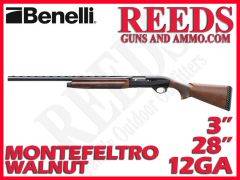 Benelli Montefeltro Left Hand Walnut Blued 12 Ga 3in 28in 10864