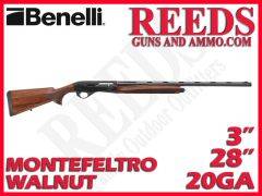 Benelli Montefeltro 2023 Walnut 20 Ga 3in 28in 10885
