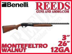 Benelli Montefeltro 2023 Compact Walnut 12 Ga 3in 26in 10887