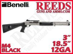 Benelli M4 H2O Pistol Grip Black Titanium 12 Ga 3in 18.5in 11794