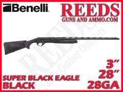 Benelli Super Black Eagle 3 BEST Black 28 Ga 3in 28in 12106