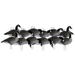Dakota Decoy Silhouette Canada 12pk Flock Heads/Tails 65000
