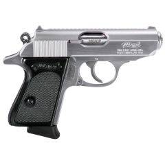 Walther PPK Stainless 380 Auto 2-6 Rd Mags 3.3In 4796001