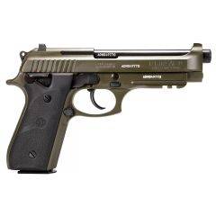 Taurus PT 92 AF-D OD Green Hogue 9mm 5in 2-17Rd Mags 1-92015T-H