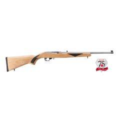 Ruger 10/22 Sporter 75th Anniversay Maple Stainless 22LR 18.5in 41275