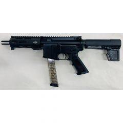 Alex Pro AR Pistol All Black 9mm SW Brace 6in 1-31rd Mag P-100
