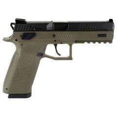 CZ P-09 OD Green 9mm 4.54in 2-10Rd Mags 81268