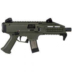 CZ Scorpion EVO 3 S1 Pistol OD Green 9mm 7.75in 2-20Rd Mags 91355