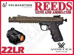 Volquartsen Firearms Black Mamba ODG 22LR 6in w/Vortex RD