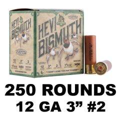12GA HEVI BISMUTH WATERFOWL 3IN 2 250RDS