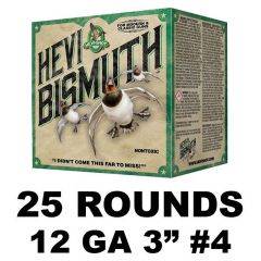 HEVI-Shot Hevi Bismuth Waterfowl 12 GA 1-3/8oz-4 3in 25Rd HS14004
