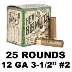 HEVI-Shot Hevi Bismuth Waterfowl 12 GA 1-1/2oz-2 3-1/2in 25Rd HS14502