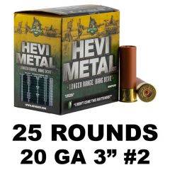 Hevi Shot Hevi Metal LR 20 GA 1oz-2 3in 25Rd HS39002