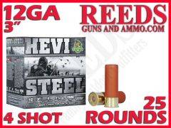 HEVI-Shot 12GA HEVI STEEL 3IN 1-1/4OZ 4 25RD HS60004
